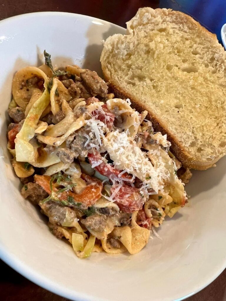 Easy weeknight ground beef egg noodle recipe Hungarian Ground Beef Pasta