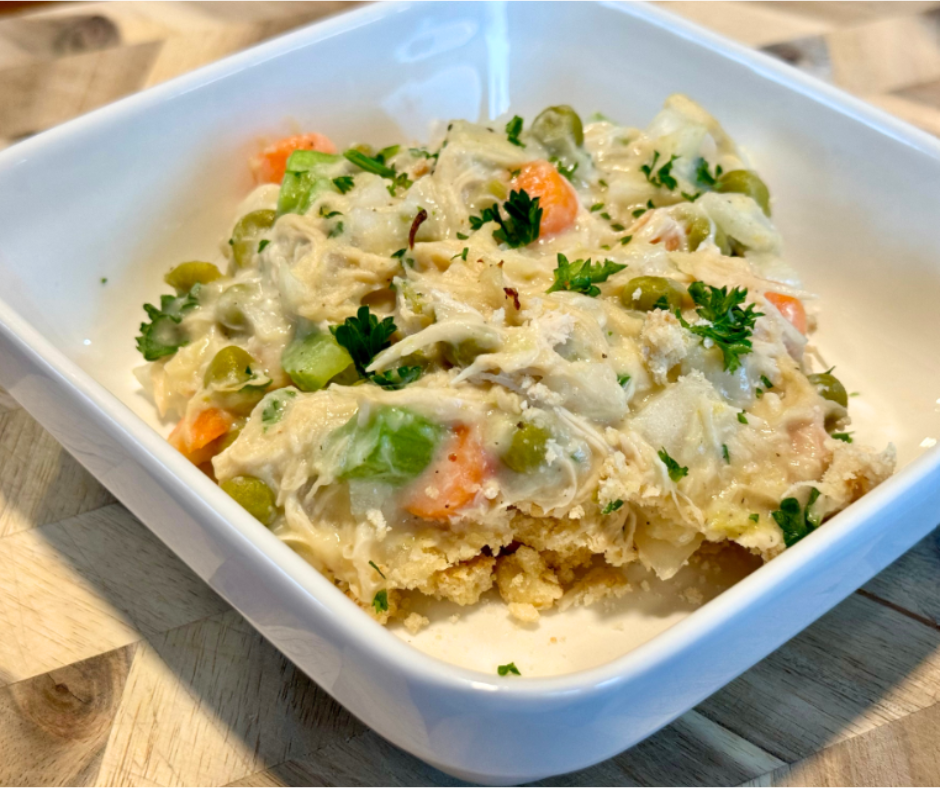 Biscuit Chicken Pot Pie