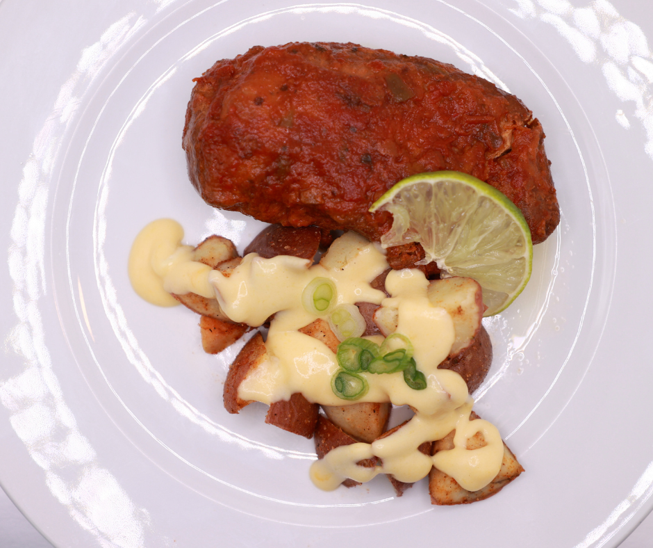 Easiest Salsa Peach Crockpot Chicken