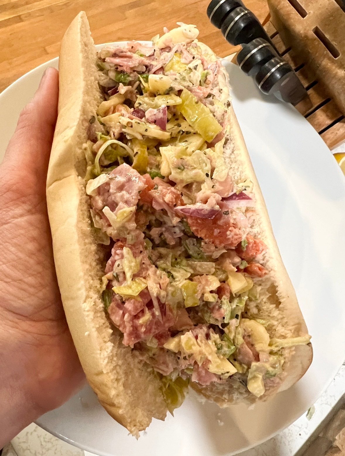 Italian Chopped Sandwich