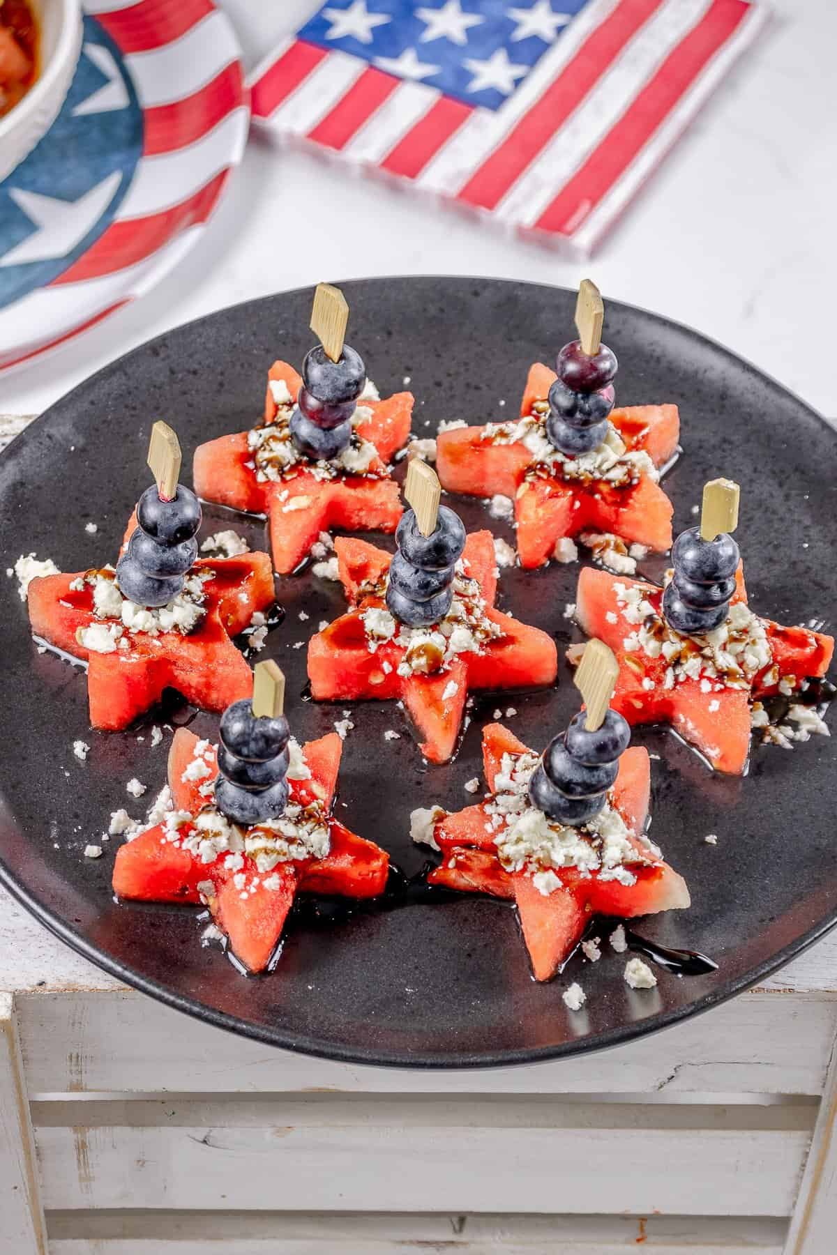 Watermelon Feta Bites