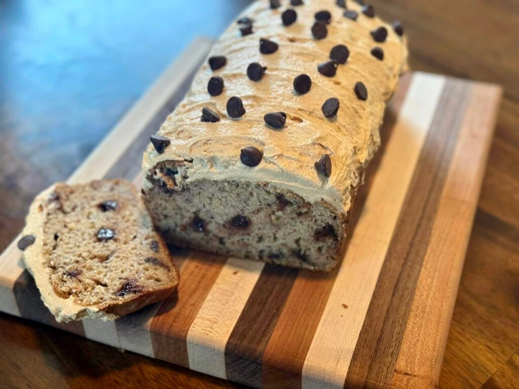 Peanut Butter Chocolate Banana Bread