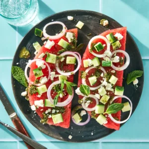 Cucumber Watermelon Salad