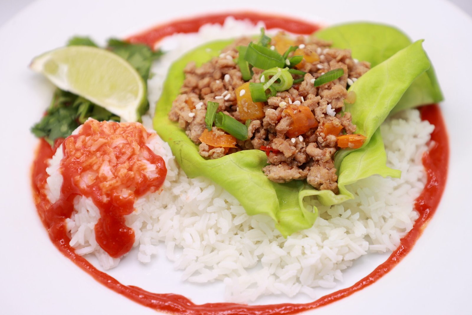 KETO Low-Carb Asian Lettuce Wraps