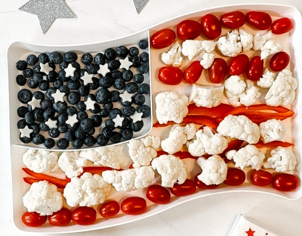 Patriotic Veggie Tray
