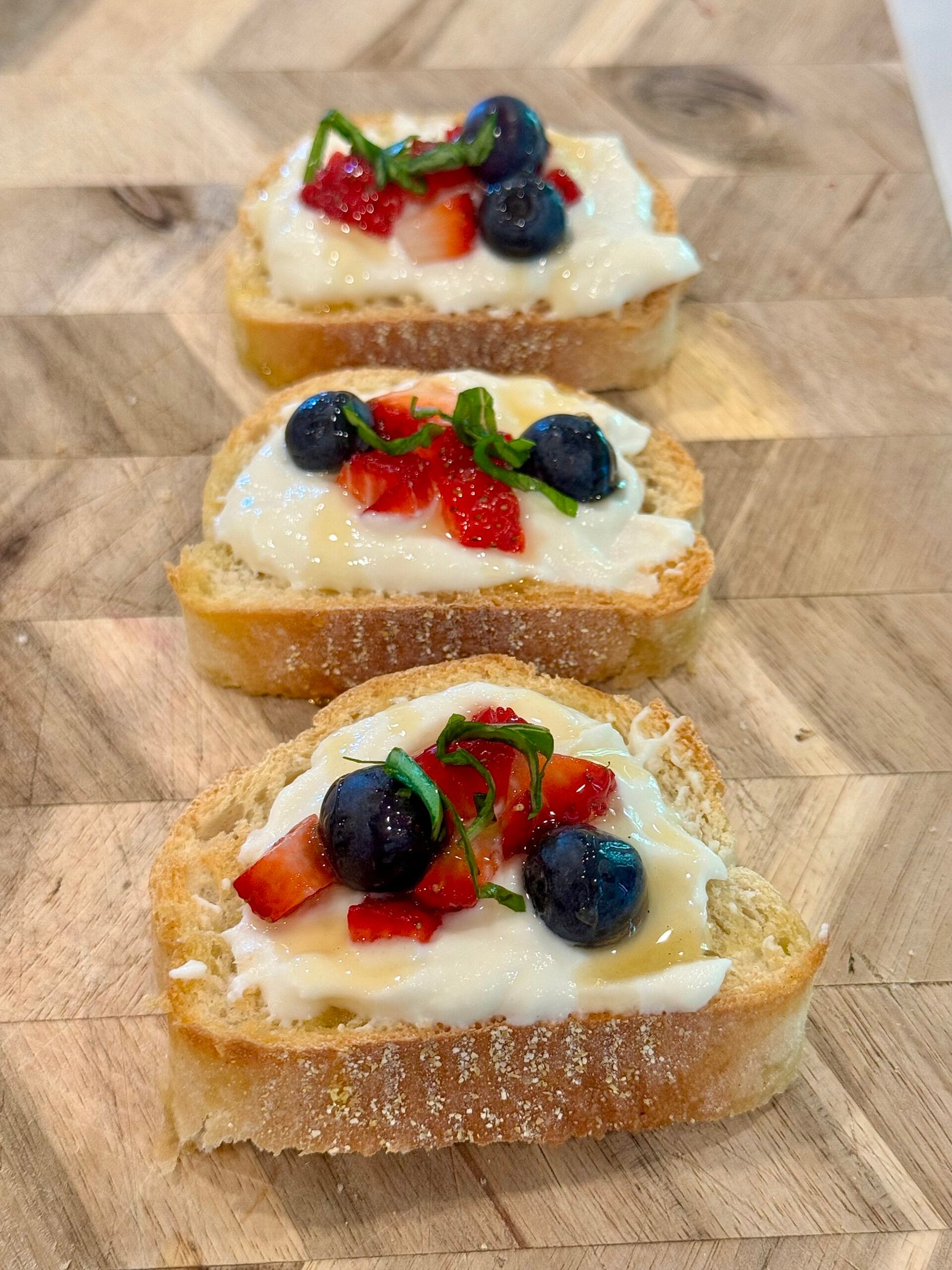 Ricotta Crostini