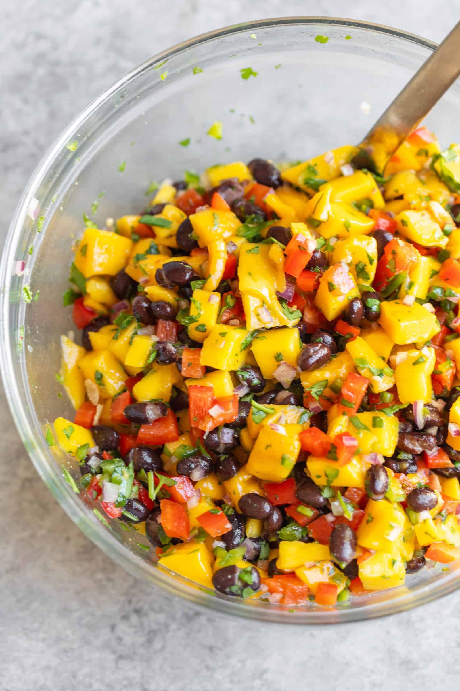 Mango and Black Bean Salsa