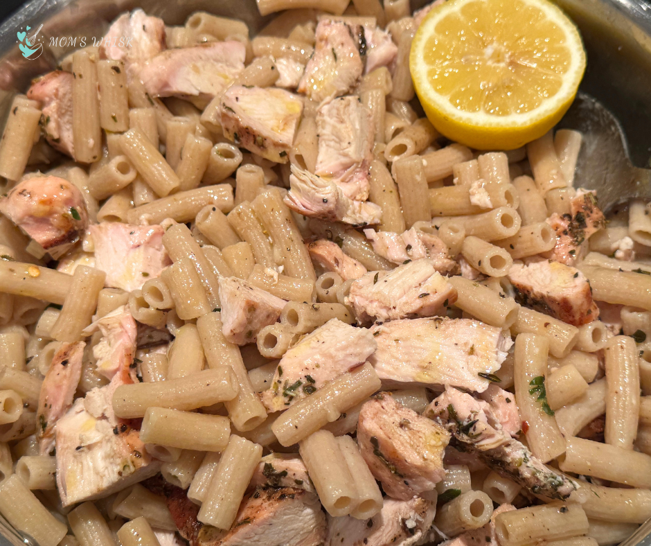 Simple Summer Grilled Chicken Pasta