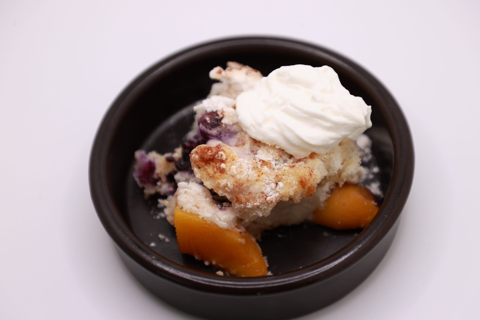Blueberry Peach Dump Cake