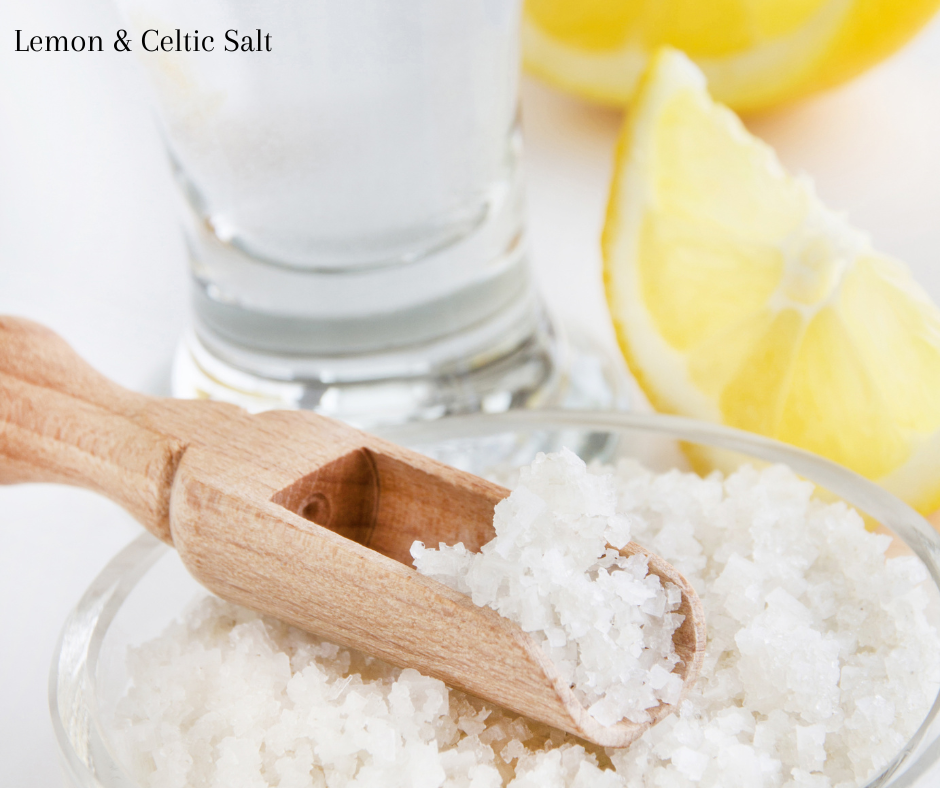 Lemon and Celtic Salt