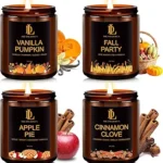 Warm and Cozy Fall Candles
