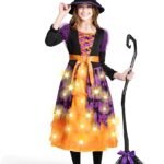 Girls Halloween Witch Costume
